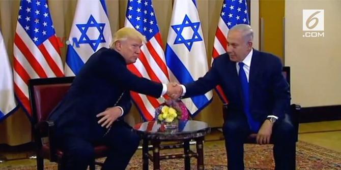 Kunjungi Israel, Presiden Donald Trump Desak Perdamainan dengan Palestina