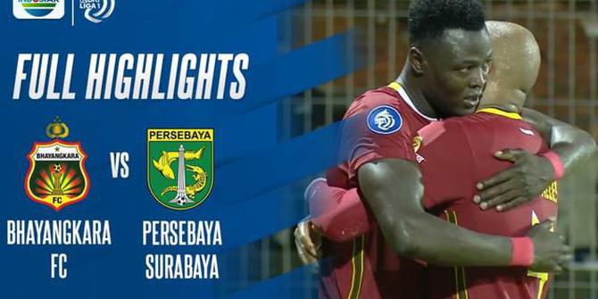 VIDEO: Kalahkan Persebaya Surabaya, Bhayangkara FC Pimpin Klasemen Sementara BRI Liga 1