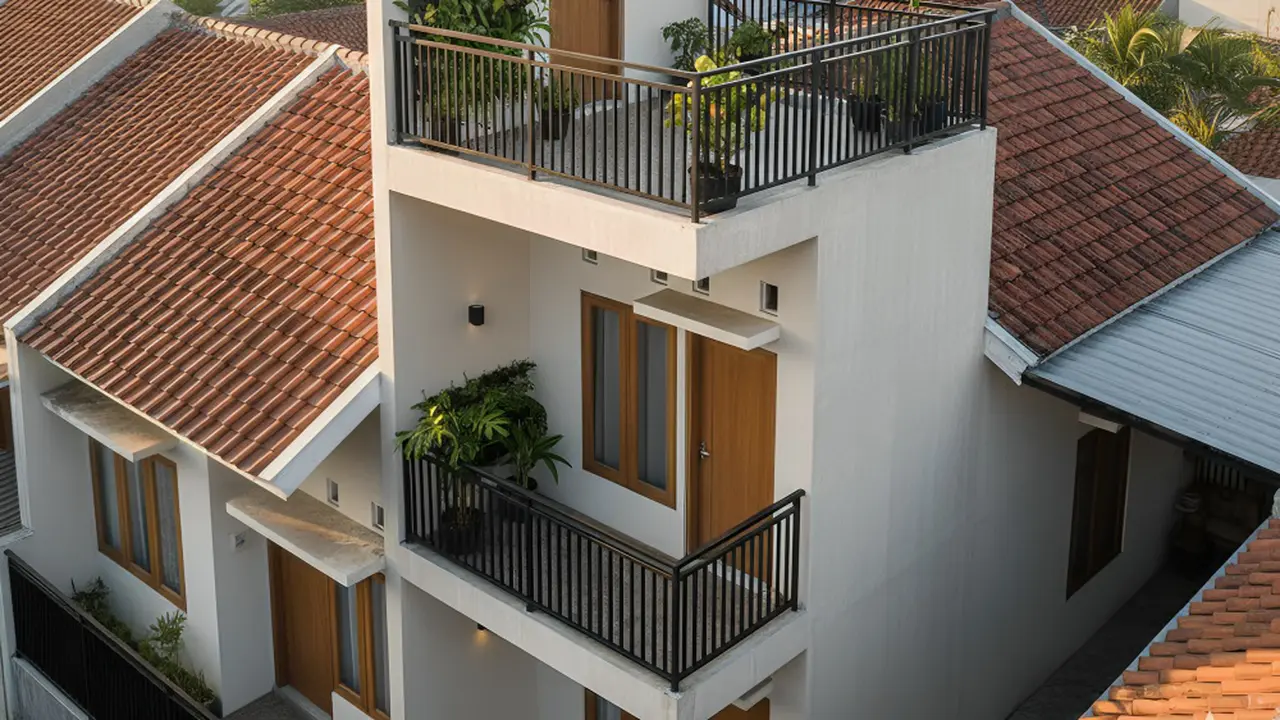 Model Rumah Subsidi 2 Lantai