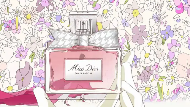 Dior Bawa Feminitas Miss Dior ke Ranah Anime, Hadirkan Dunia Visual yang Imajinatif