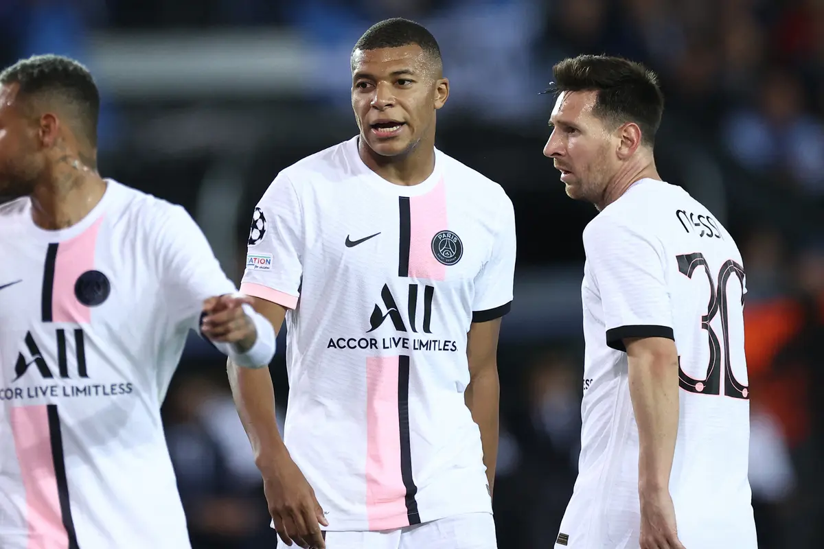 Foto: Trio MMN, Messi-Mbappe-Neymar Gagal Bawa PSG Tundukkan Brugge di Matchday Pertama Liga Champions 2021 / 2022