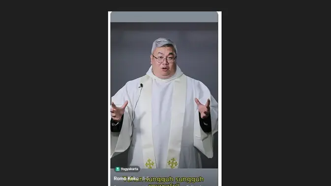 Cek Fakta Liputan6.com menemukan klaim video Romo Koko menyalurkan dana Rp 150 juta untuk umat Katolik