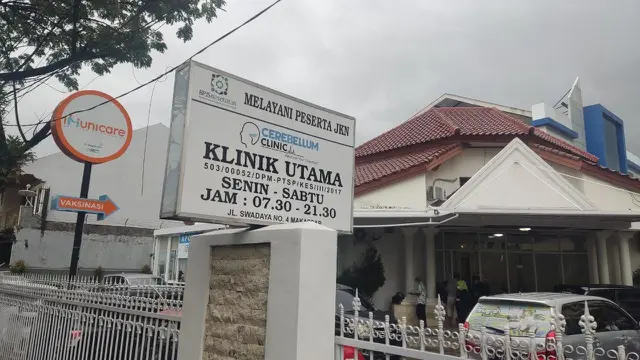 Klinik Cerebellum Makassar (Liputan6.com/Fauzan)