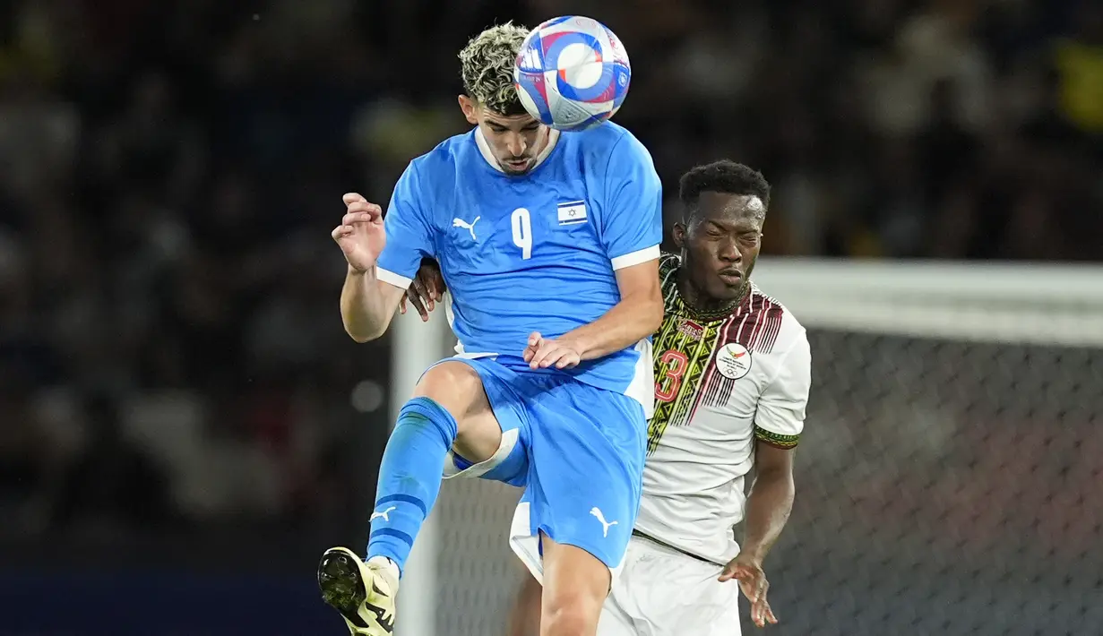 Mali berhasil menahan imbang Israel dengan skor 1-1.  (AP Photo/Rebecca Blackwell)
