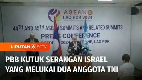 VIDEO: Tanggapan Sekjen PBB Terkait Serangan Israel yang Lukai Dua Anggota TNI