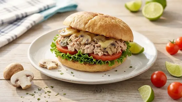 Resep Roti Isi Tuna Jamur
