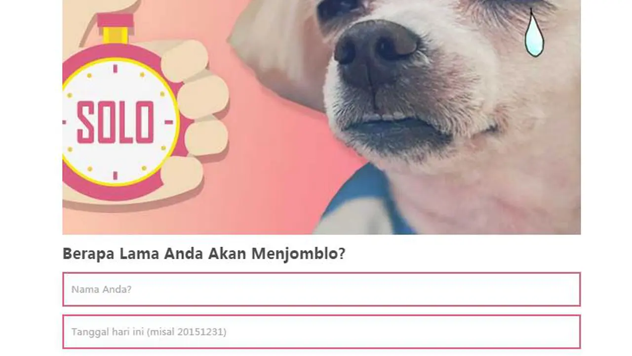 Situs Vonvon Juga Bisa Mengetahui Lama Kamu Menjomblo, Lho!