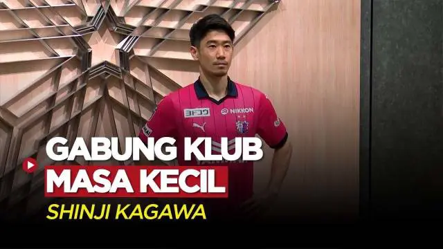 VIDEO: Mantan Pemain MU, Shinji Kagawa Gabung Klub Masa Kecilnya di Liga Jepang