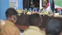 Menteri Desa Pembangunan Daerah Tertinggal dan Transmigrasi (Mendes PDTT) Abdul Halim Iskandar saat kunjungan kerja ke Papua. (Ist)