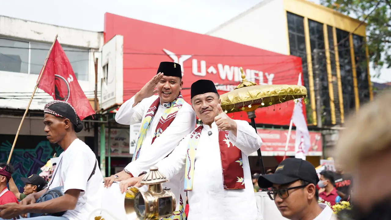 Calon Walikota dan Wakil Walikota Bekasi Tri Adhianto-Abdul Harris (Istimewa)