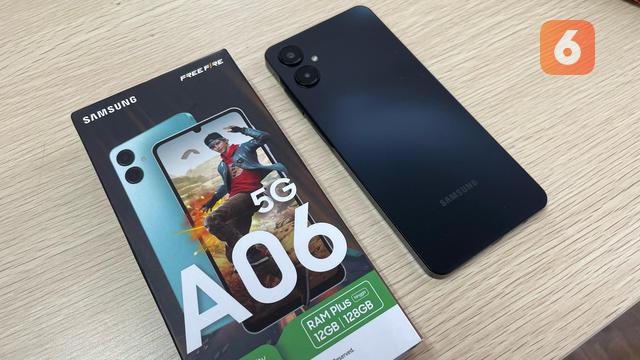 Detail Tampilan Galaxy A06 5G