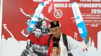 Intip Aksi Nyentrik Fans Setia Indonesia di Kejuaraan Dunia