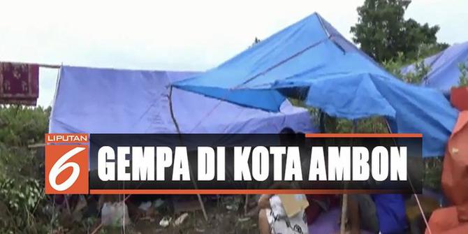 Korban Gempa di Maluku Tengah Tak Kunjung Dapat Bantuan