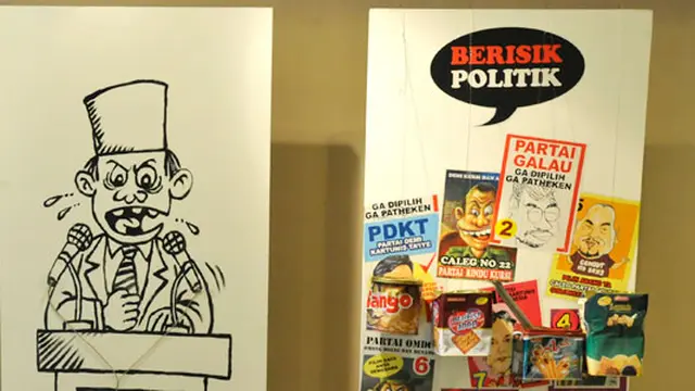 [VIDEO] Ada Karikatur Jokowi di TIM Cikini