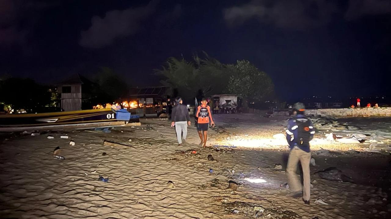 Pencarian Nelayan di Sanur