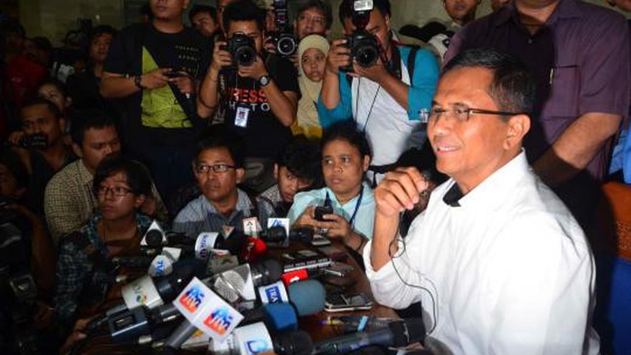 Dahlan Iskan jumpa pers usai bertemu BK DPR