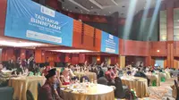 Ratusan peserta mengikuti uji kompetensi dan sertifikasi nazhir di Indonesia. Peserta tersebut berasal dari seluruh Indonesia, bahkan negeri tetangga, Malaysia. (Dok BWI)