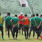 Latihan Timnas Indonesia (Liputan6.com/Fajar Abrori)