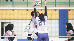 Tim besutan Aprilio Perkasa Manganang ini menempati peringkat dua Pul AH, setelah mendapat dua kemenangan dari tiga laga. Satu-satunya kekalahan itu dialami TNI AD dari Ganevo Yogya. (Dok. PBVSI)