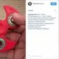 Mainan fidget spinner ternyata dapat membahayakan bagi Anak-anak. Simak berita selengkapnya di sini. (Sumber foto: akun instagram @Fidgetspinner.co_)