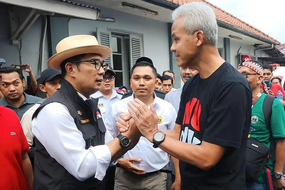 Ganjar Pranowo dan Ridwan Kamil. (Foto: Dok. Instagram @ganjar_pranowo)
