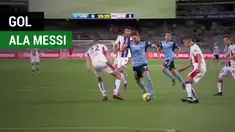 Berita video gelandang klub Australia, Sydney FC, Milos Ninkovic, mencetak gol ala mega bintang Barcelona, Lionel Messi, di liga.