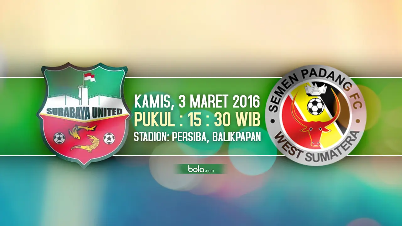 Surabaya United vs Semen Padang (Bola.com/Samsul Hadi)