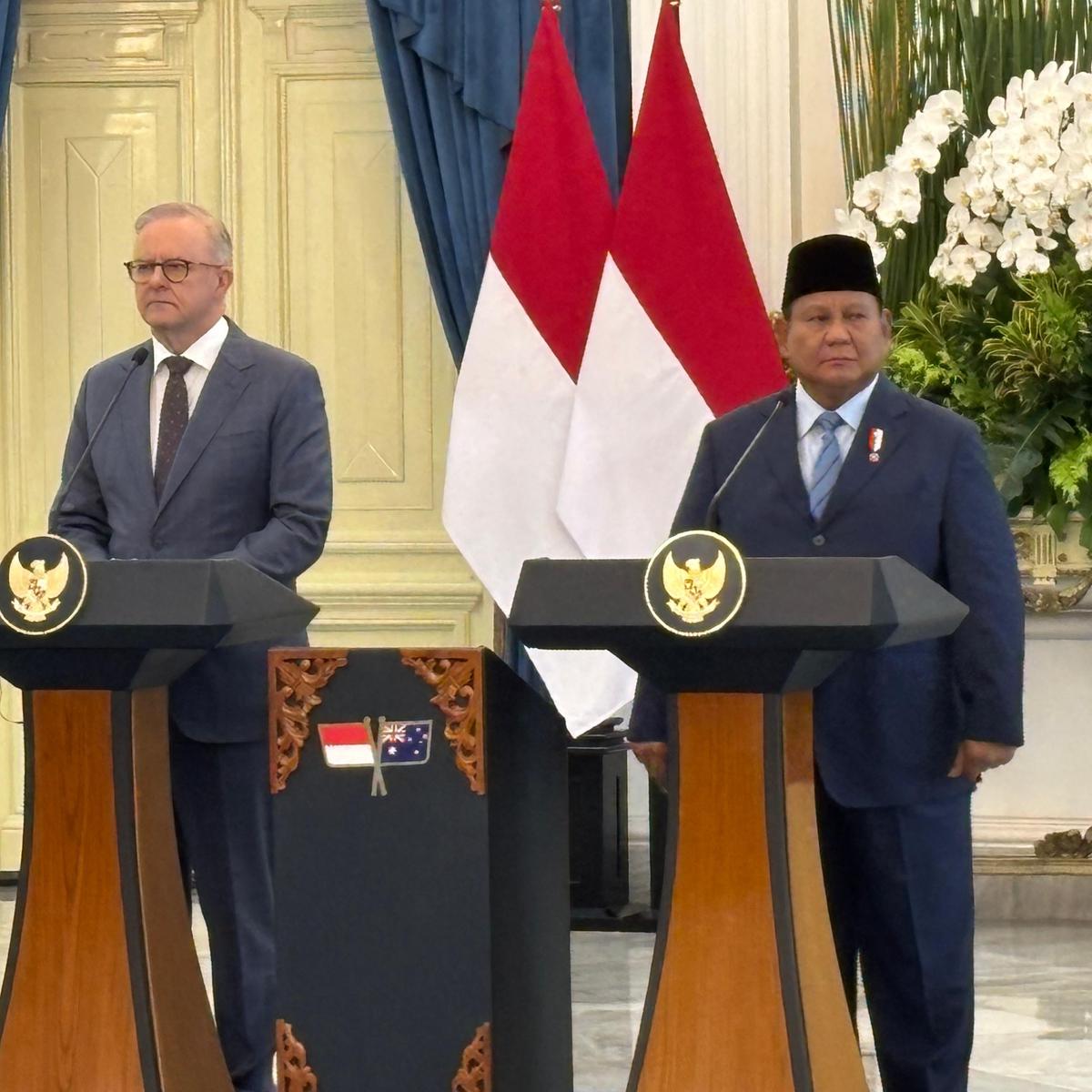 Prabowo-PM Australia
