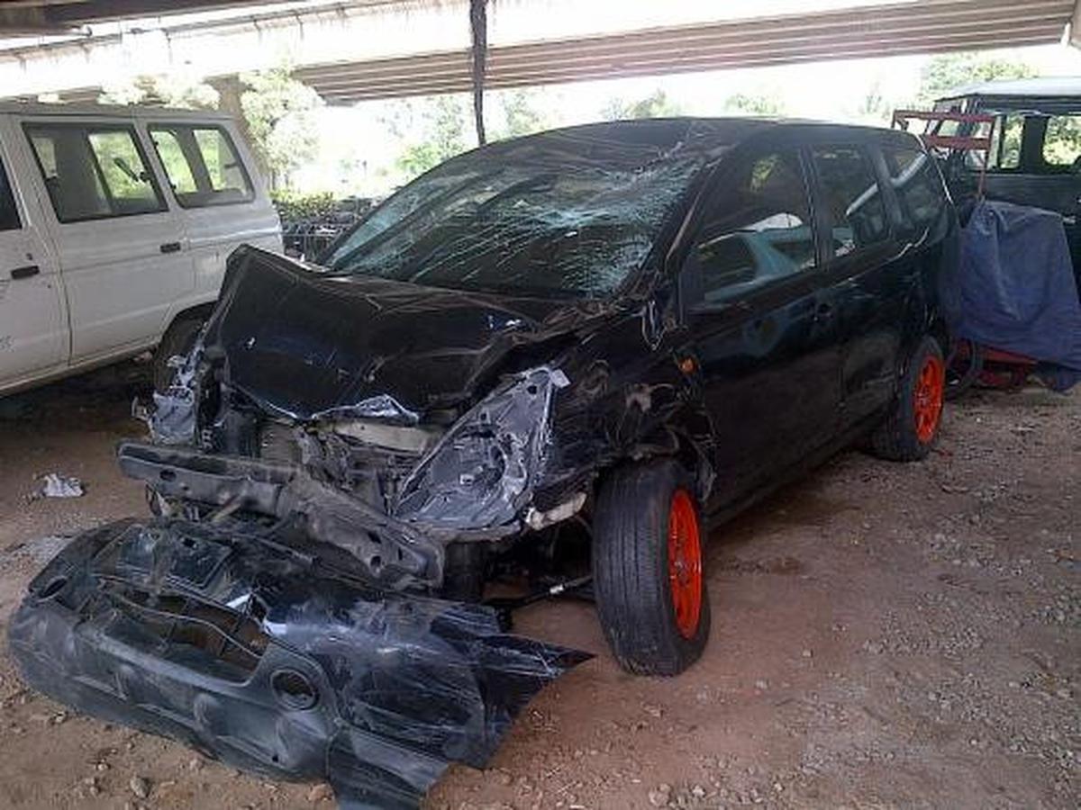 Foto Livina maut yang tewaskan dua orang