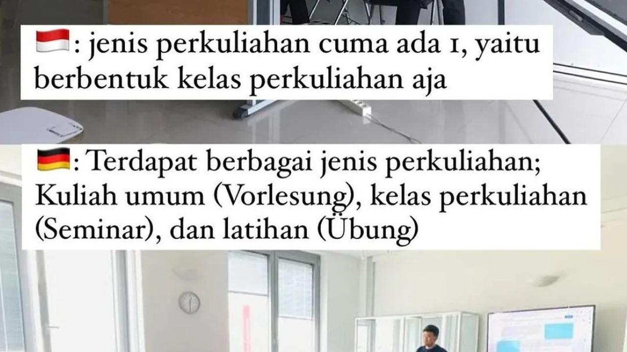 Perbedaan Mencolok Kuliah di Indonesia & Jerman, Bak Langit & Bumi