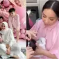 Momen akikah baby Lily anak angkat Raffi-Nagita. (sumber: Instagram/rieta_amilia/chevirgo)