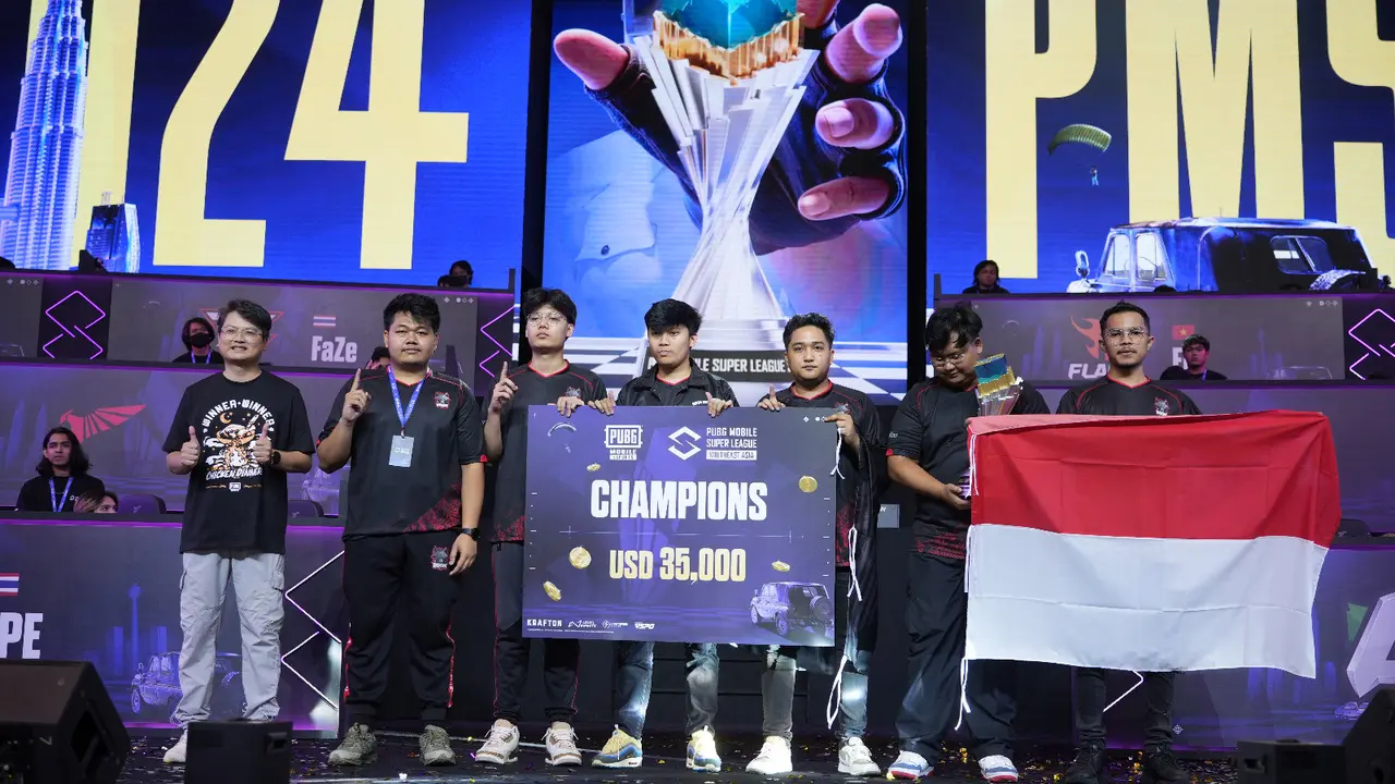 Boom Esports Juara PUBG Mobile PMSL SEA Spring 2024