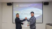 Kantor Wilayah (Kanwil) Bea Cukai Jakarta berikan izin fasilitas kawasan berikat ke PT Jiwon Venix Indonesia, yang bergerak di industri barang plastik lembaran. (Istimewa)