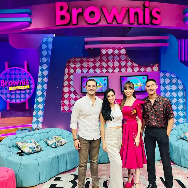 Anna Jobling dan Meerqeen bareng Sylvia Fully dan Kevin Andrean (foto: Instagram sylvia_fully88)