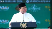 Prabowo Hadir di Penutupan Munas-Konbes NU, Disambut Rais Aam PBNU