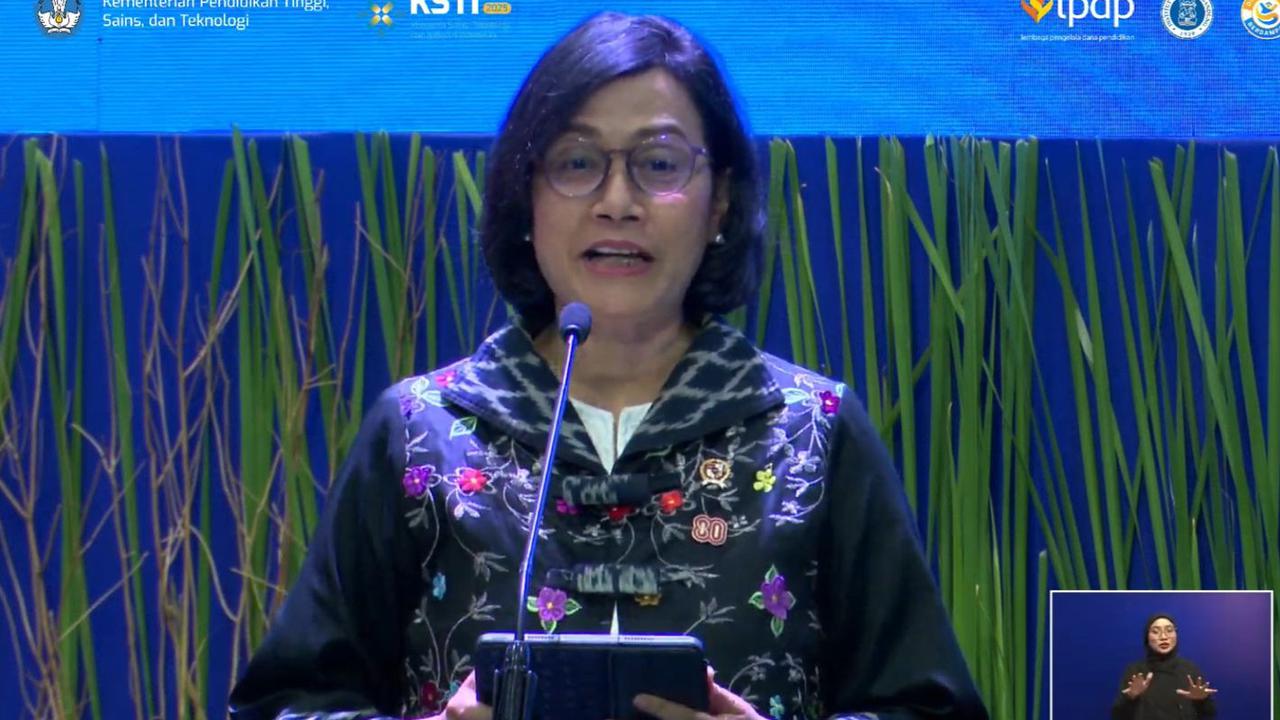 Singgung Kecilnya Gaji Guru dan Dosen, Sri Mulyani: Apakah Semua Harus Negara yang Tanggung?
