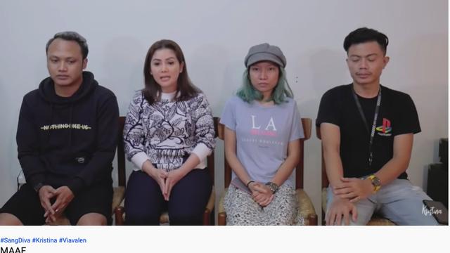 Video Permintaan Maaf Kristina