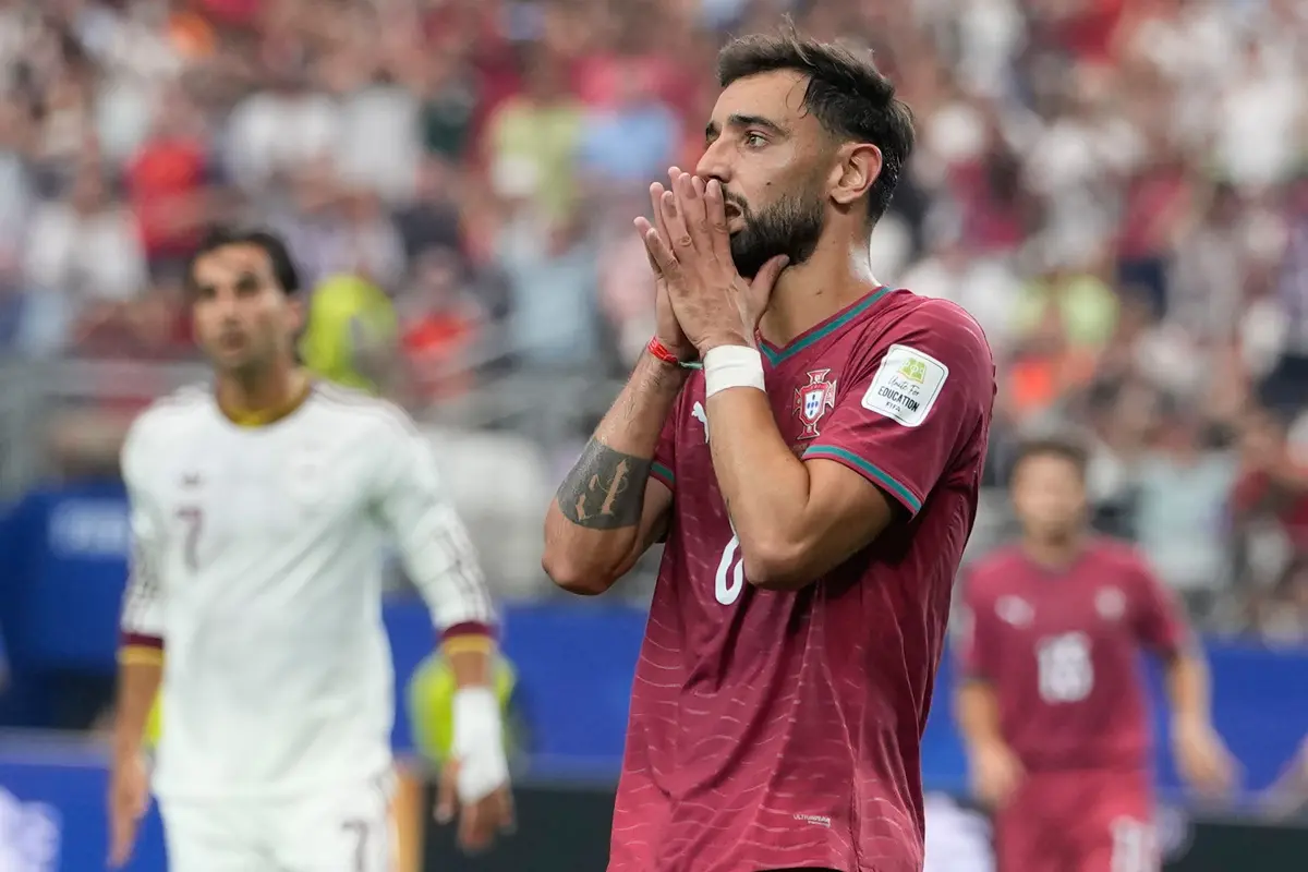 Pemain Portugal Bruno Fernandes