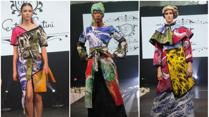 12 Busana Motif Batik Ombak  Promosikan Pariwisata 