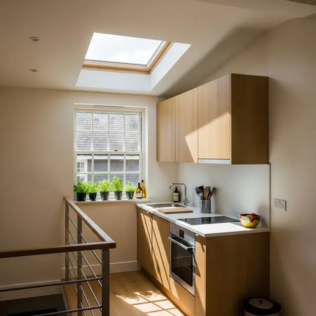 Ide Dapur Mezzanine di Rumah Mungil Hemat Biaya