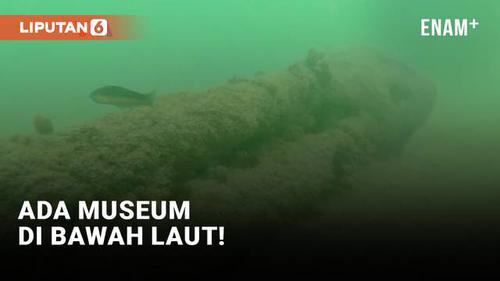 VIDEO: Museum Seni di Bawah Laut, Seperti Apa?