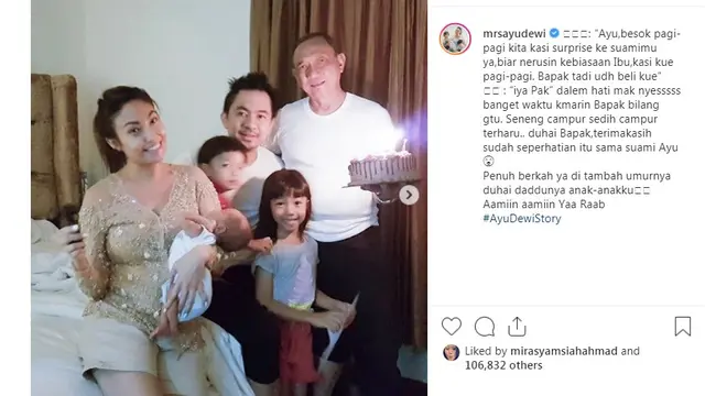 Ayu Dewi (Foto: Instagram/@mrsayudewi)