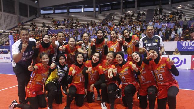 TNI AU - Livoli Divisi Utama 2022 - Bola Voli - 20 Oktober