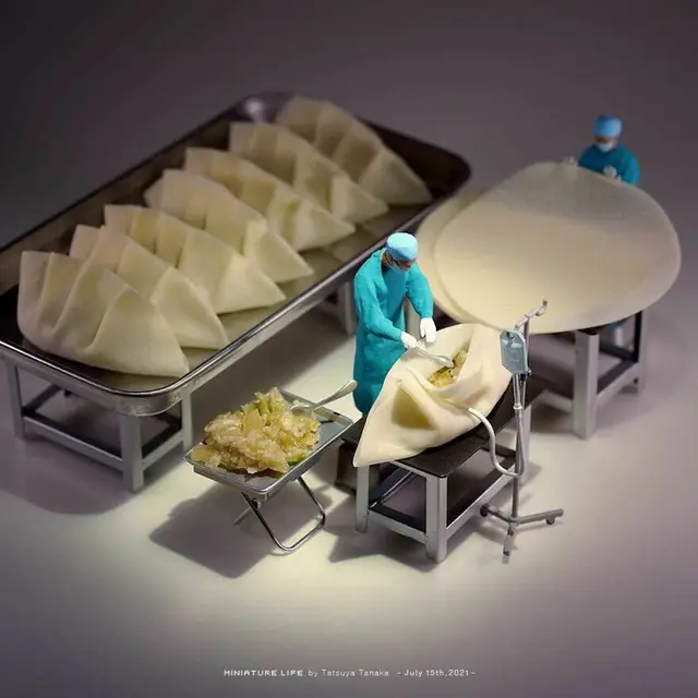 Nampak Detail dan Realistis, 6 Diorama Mini Buatan Pria Ini Bikin Kagum. (Sumber: Instagram/tanaka_tatsuya)