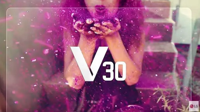 Cuplikan teaser video LG V30