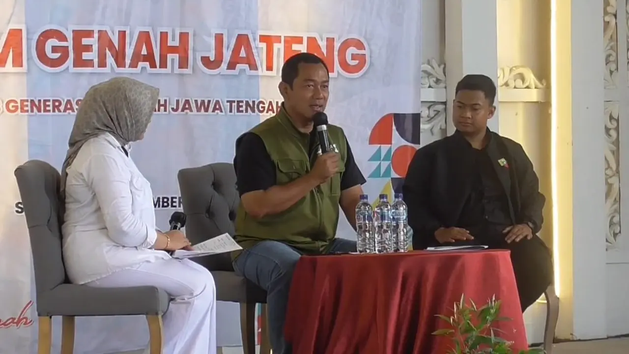 Pada hari terakhir masa kampanyenya, calon wakil gubernur Jawa Tengah (Jateng) nomor urut 1, Hendrar Prihadi menghadiri Deklarasi Generasi Andika Hendi (Gen-AH) (Istimewa)