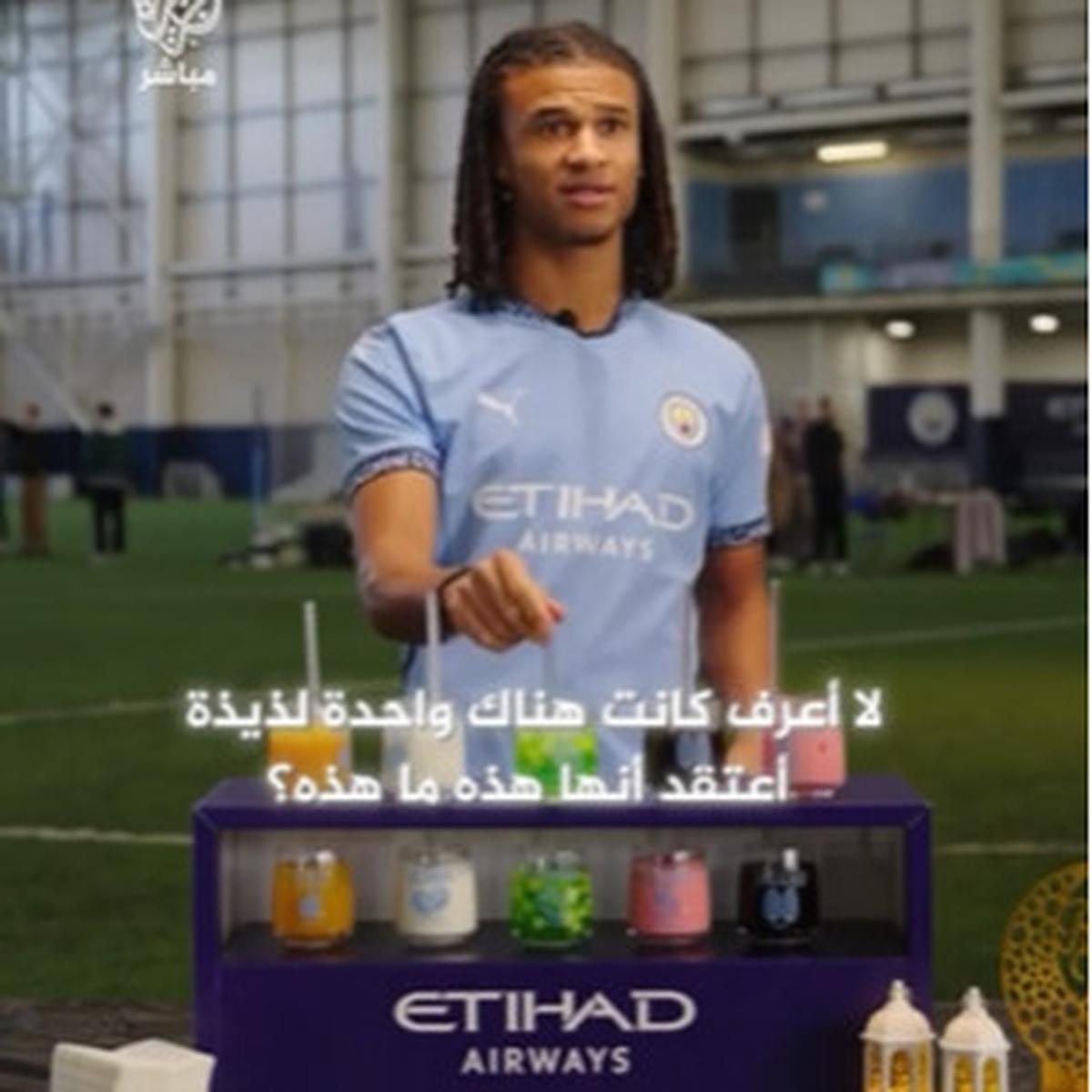 Manchester City Bikin Games Minuman Buka Puasa ke para Pemainnya, Es Blewah dari RI Jadi Favorit