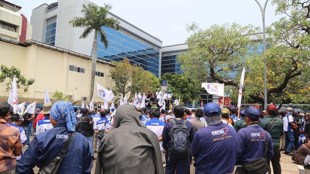 Audiensi dengan Buruh, Kemnaker: Kenaikan UMP 2020 Sebesar 8,51 Persen Sudah yang Terbaik