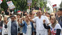 Aliansi Masyarakat Jakarta Gelar Aksi di Patung Kuda, Dukung MBG Dilanjutkan