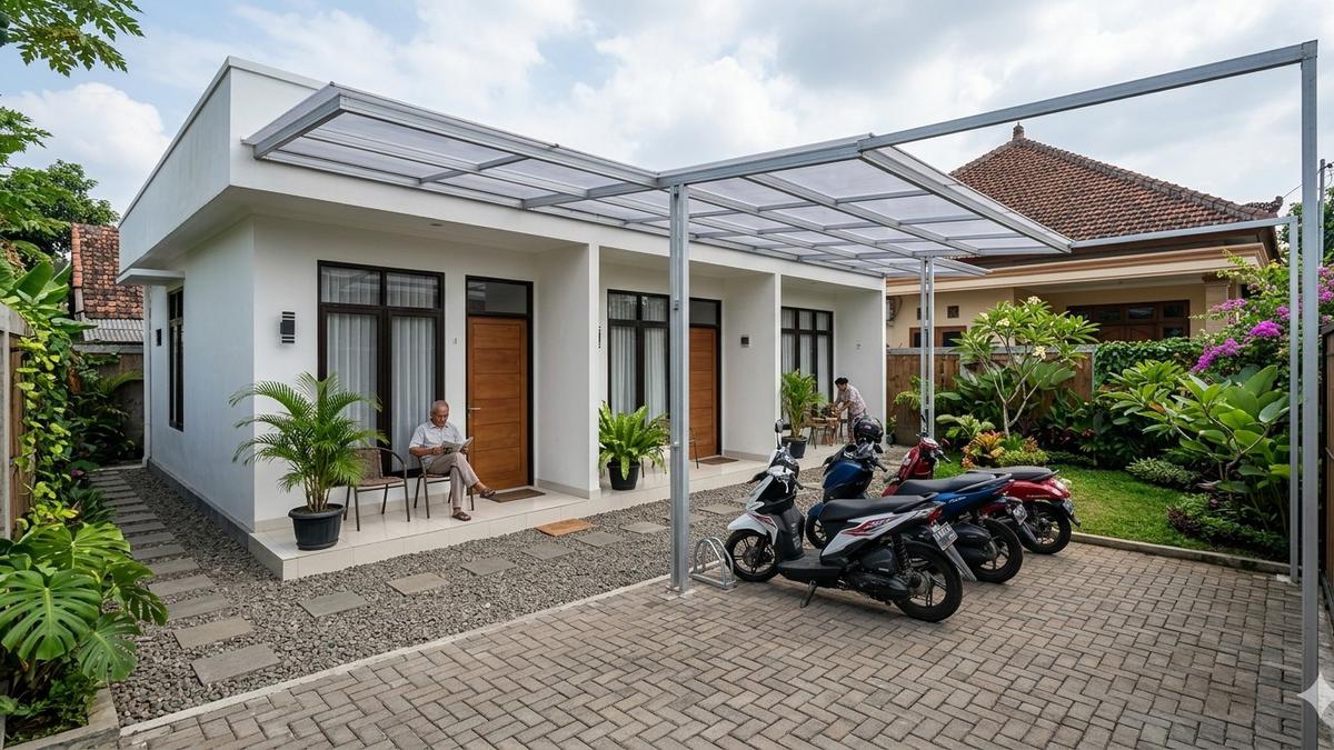 7 Contoh 3 Kamar Kos di Halaman Rumah untuk Usaha Pensiunan, Sederhana dan Mudah Dikelola